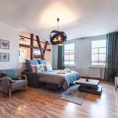 Grosszuegiges Apartment - Zentral - Kueche - Familienfreundlich Erfurt Dış mekan fotoğraf
