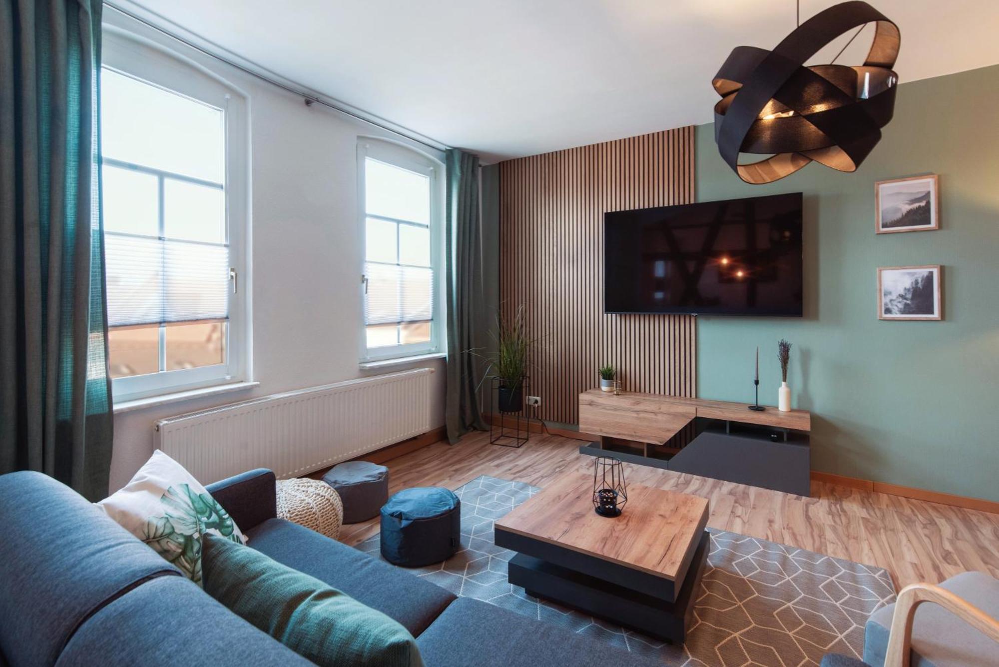 Grosszuegiges Apartment - Zentral - Kueche - Familienfreundlich Erfurt Dış mekan fotoğraf